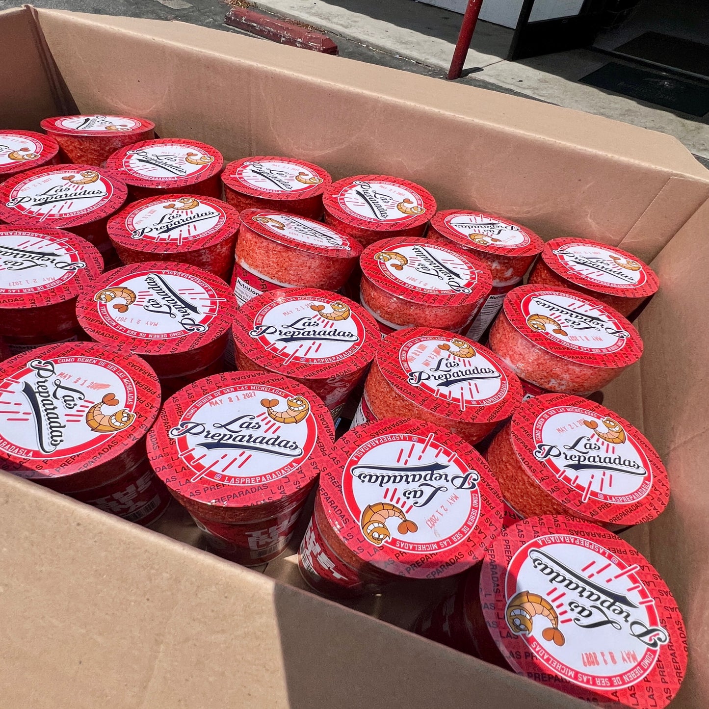24oz Michelada Cups "24 units" in one box